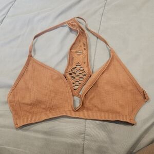 Free People Intimately, NWOT, Bralette, Brown, XS/S